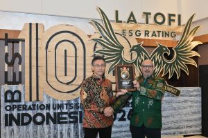 Lewat Program OMBAK HIJAU, Bhumi Jati Power Raih Predikat Platinum di Indonesia Green Awards La Tofi 2026