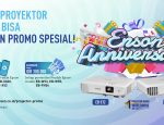 Rayakan Anniversary, Epson Hadirkan Promo Spesial untuk Projector Serba Bisa hingga Cashback Rp300 Ribu